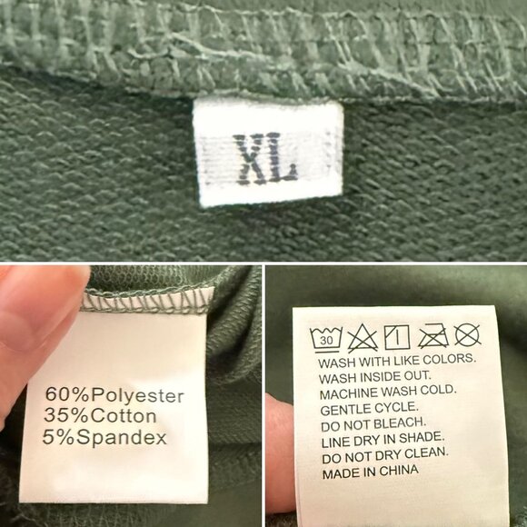 Dont Make Me Drop A House On You Sweatshirt XL Green Wizard Inspired Theater Top - Picture 7 of 10